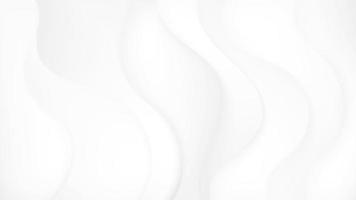 astratto pendenza bianca grigio liquido onda sfondo vettore