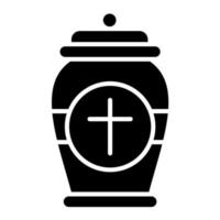 urna vettore icona