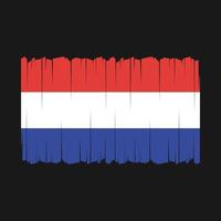 vettore di bandiera dei Paesi Bassi