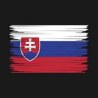 slovacchia bandiera illustrazione vettore
