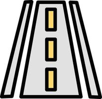 illustrazione del design dell'icona del vettore stradale