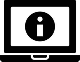 illustrazione del design dell'icona del vettore di informazioni