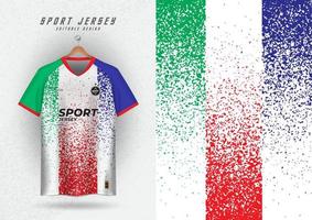 sfondo per gli sport maglia calcio maglia in esecuzione maglia da corsa maglia grano modello 3 strisce verde rosso blu vettore