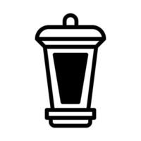 lanterna icona duotone nero stile Ramadan illustrazione vettore elemento e simbolo Perfetto.