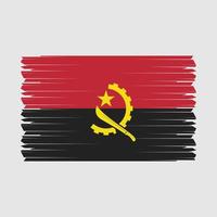 vettore di bandiera dell'angola