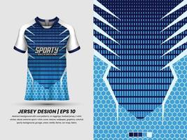 calcio maglia design per sublimazione, sport t camicia disegno, modello maglia professionista vettore