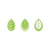 logo vettoriale di energia ecologica con il simbolo della foglia. colore verde con grafica flash o thunder. natura ed energia elettrica rinnovabile. questo logo è adatto per la tecnologia, il riciclo, il biologico.