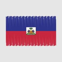 Haiti bandiera vettore illustrazione
