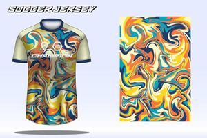 calcio maglia sport maglietta design modello per calcio club vettore