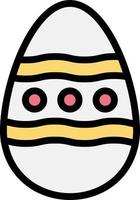 illustrazione del design dell'icona di vettore dell'uovo