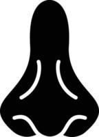 illustrazione del design dell'icona del vettore del naso