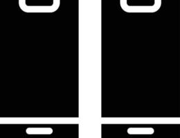illustrazione del design dell'icona di vettore dei telefoni cellulari