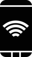 illustrazione del design dell'icona del vettore wifi