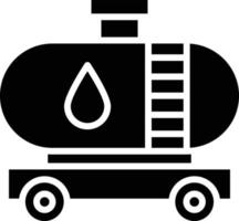 illustrazione del design dell'icona del vettore del serbatoio dell'olio
