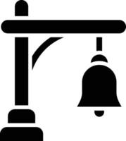 illustrazione del design dell'icona del vettore campana