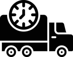 illustrazione del design dell'icona del vettore di consegna veloce