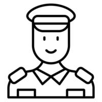 icona vettore poliziotto