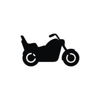 motociclo icona isolato su bianca sfondo vettore