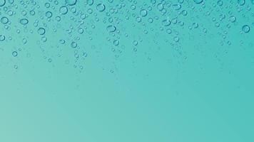 acqua o ossigeno aria frizzante, bibita bolle, carbonato bere, subacqueo astratto sfondo sfondo vettore