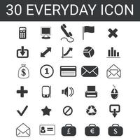collezione di frequentemente Usato essenziale icone. adatto per design elementi di design . essenziale icona impostato nel gratuito vettore