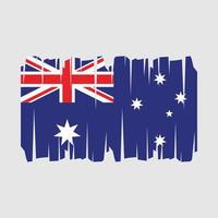 vettore di bandiera australia