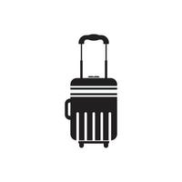 valigia icona vettore illustrazione design