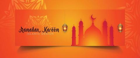 Ramadan kareem bandiera - Ramadan sociale media inviare - Ramadan sfondo-ramadan mubarak -Ramadan kareem islamico Festival vettore