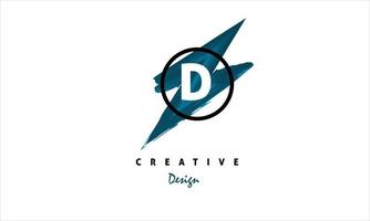 d logo design vettore