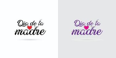 dia de la madre. La madre di giorno, tipografia design concetto vettore