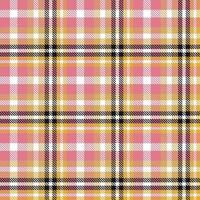 tartan plaid modello tessuto design sfondo è un' fantasia stoffa consistente di criss attraversato, orizzontale e verticale bande nel multiplo colori. tartan siamo considerato come un' culturale icona di Scozia. vettore