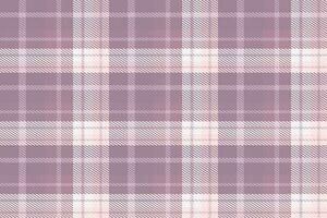 viola tartan modello design struttura è un' fantasia stoffa consistente di criss attraversato, orizzontale e verticale bande nel multiplo colori. tartan siamo considerato come un' culturale Scozia. vettore