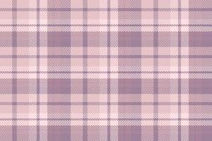 viola plaid modello design struttura è un' fantasia stoffa consistente di criss attraversato, orizzontale e verticale bande nel multiplo colori. tartan siamo considerato come un' culturale Scozia. vettore