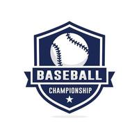 baseball campionato logo vettore