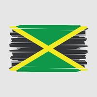 jamaicaflag spazzola vettore