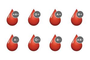 sangue donazione vettore illustrazione con rosso cuore e far cadere contatore.