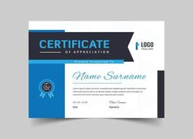 multiuso certificato design vettore