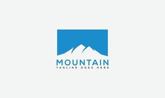 montagna logo design modello vettore grafico il branding elemento.