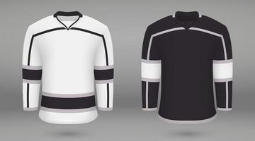 camicia modello forza hockey maglia vettore