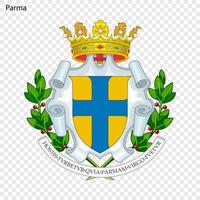 emblema di Parma. vettore