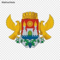 emblema di makhachkala. vettore illustrazione