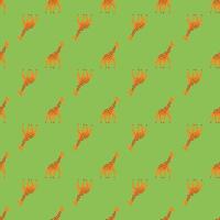 seamless pattern di giraffe vettore