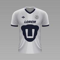 realistico calcio camicia 2020 puma unam vettore