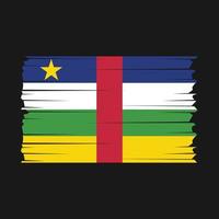 vettore di bandiera dell'Africa centrale