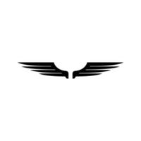angelo Ali icona vettore. volare illustrazione cartello collezione. pilota simbolo. Ali logo. vettore