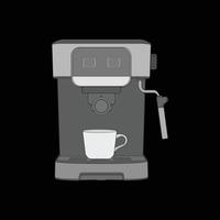 caffè creatore mano disegno vettore, caffè creatore disegnato nel un' schizzo stile, caffè creatore pratica modello schema, vettore illustrazione.
