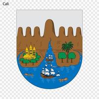 emblema città di Colombia vettore