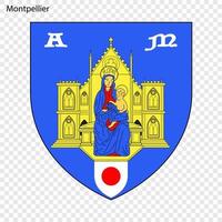 emblema di Montpellier vettore