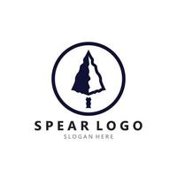 lancia logo design con modello vettore illustrazione