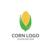 Mais azienda agricola astratto design logo modello. vettore