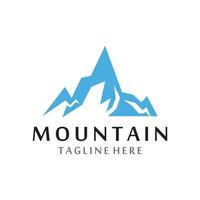 logo icona di montagna vettore